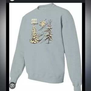 NWT Image One  Ski Aspen long sleeve crew neck sweatshirt Sz XXL $50